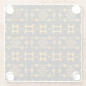 Glazen Onderzetter (Achterkant)