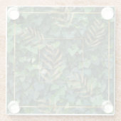 Glazen onderzetter (Achterkant)