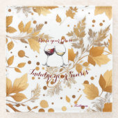 Glazen Onderzetter (Voorkant)