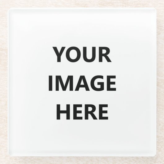 Glazen Onderzetter (Voorkant)