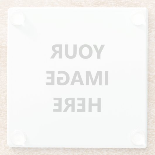 Glazen Onderzetter (Achterkant)