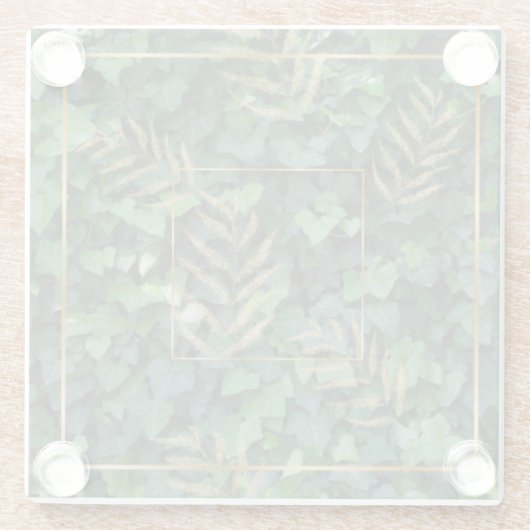 Glazen onderzetter (Achterkant)