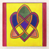 Glazen Onderzetter (Voorkant)