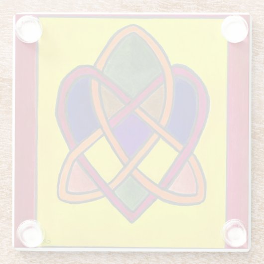 Glazen Onderzetter (Achterkant)