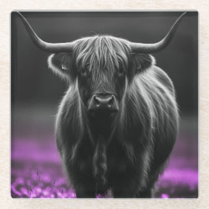 Glazen Onderzetter Fabled Highland Herd