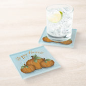 Glazen Onderzetter, geverfd Onderzetter (Schuin)