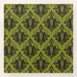 Glazen onderzetter in Olijven kroon in Turkije