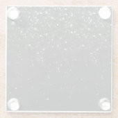 Glazen Onderzetter Kristal Bling Strass (Achterkant)