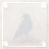 Glazen Onderzetter met rij (Achterkant)