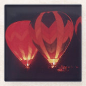 Glazen Onderzetter - Morning Glow (Voorkant)