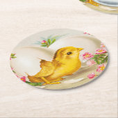 Glazen Onderzetter - Paasthema (Gebogen)