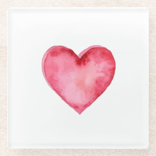 Glazen Onderzetter - Schaduwen (Voorkant)