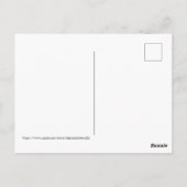 Glazen Ornament Ball, Cheerful Lights Briefkaart (Achterkant)