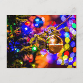 Glazen Ornament Ball, Cheerful Lights Briefkaart