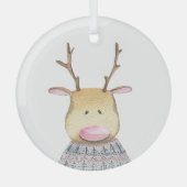 Glazen Ornament - Deer (Voorkant)