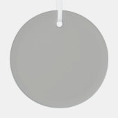 Glazen ornament | Elegante cirkel | Kerstcadeau (Achterkant)