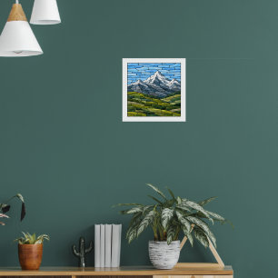 Glazen Pieken Poster