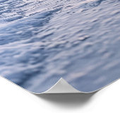 Glazen Pinguïn Ijs Horizon Poster (Hoek)