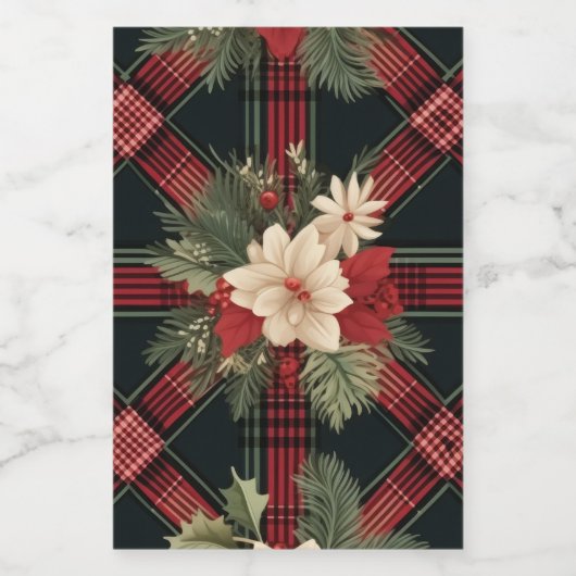  glazen pot met feestelijk geplakt deksel voedselcontainer etiket (Enkel label)