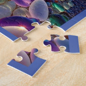 Glazen puzzel voor Zee (Zijkant)