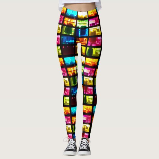 glazen raam leggings (Voorkant)