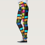 glazen raam leggings (Links)