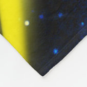 Glazen Raket Fleece Deken (Hoek)