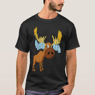 Glazen rek voor Natuur met glansvoorziening T-shirt