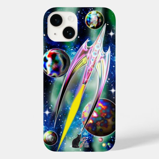 Glazen Rocket Case-Mate iPhone Case (Achterkant)