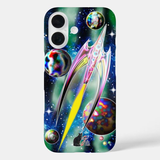 Glazen Rocket Case-Mate iPhone Case (Achterkant)