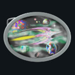 Glazen Rocket Gesp<br><div class="desc">Het doorzoomen door de ruimte op een brandende vlam is de Glass Rocket. Een klassiek thema van de Science Fiction om een gevoel van verwondering en avontuur te inspireren. Deze riem show het sterrenstelsel dat de meest gedurfde ontdekkingsreiziger van de ruimte is.. jij! Gebaseerd op een digitale kleurenremake van een...</div>