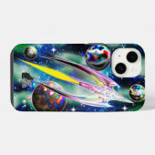 Glazen Rocket iPhone Hoesje (Achterkant horizontaal)