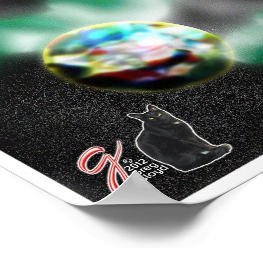 Glazen Rocket Poster (Hoek)