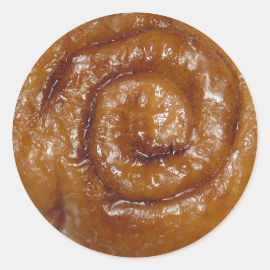 Glazen ronde glanzende stickers (Voorkant)