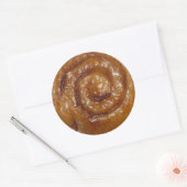 Glazen ronde glanzende stickers (Envelop)