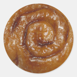 Glazen ronde glanzende stickers