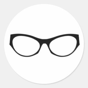 Glazen Ronde Sticker