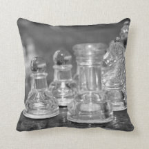 Glazen schaakstukken