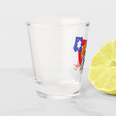 Glazen scheerglas: Amerikaanse Bald Eeagle (Links)