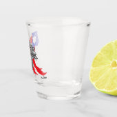 Glazen scheerglas: Amerikaanse Bald Eeagle (Rechts)