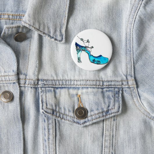 Glazen schuifster ronde button 5,7 cm (In situ)