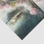 Glazen schuifster tissuepapier (Detail)