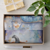 Glazen Slipper Pompoen Sprookje Decoupage Papier (Geschenk)