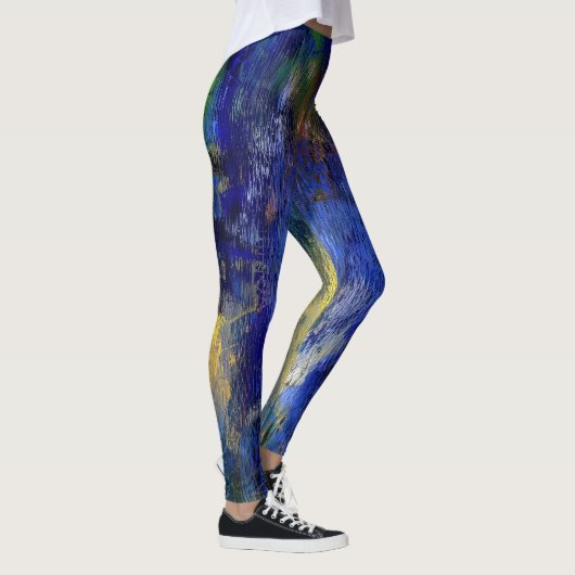 Glazen sluier ontwaken – structurele reconstructie leggings (Rechts)