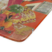 Glazen snijbord met Chili Pepper Snijplank (Hoek)