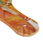 Glazen snijbord met trilbaar Sinaasappel Snijplank (Hoek)