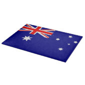 Glazen snijbord met vlag van Australië Snijplank (Hoek)