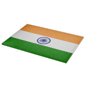 Glazen snijbord met vlag van India Snijplank (Hoek)