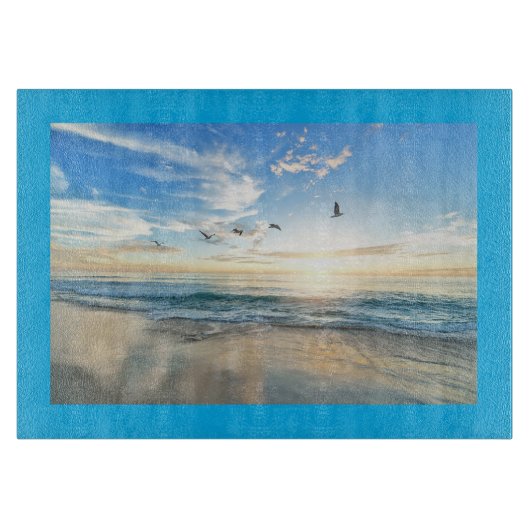 Glazen snijbord Seascape Snijplank (Voorkant)