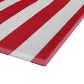 Glazen snijbord - Uniek ontwerp VS-vlag Snijplank (Hoek)